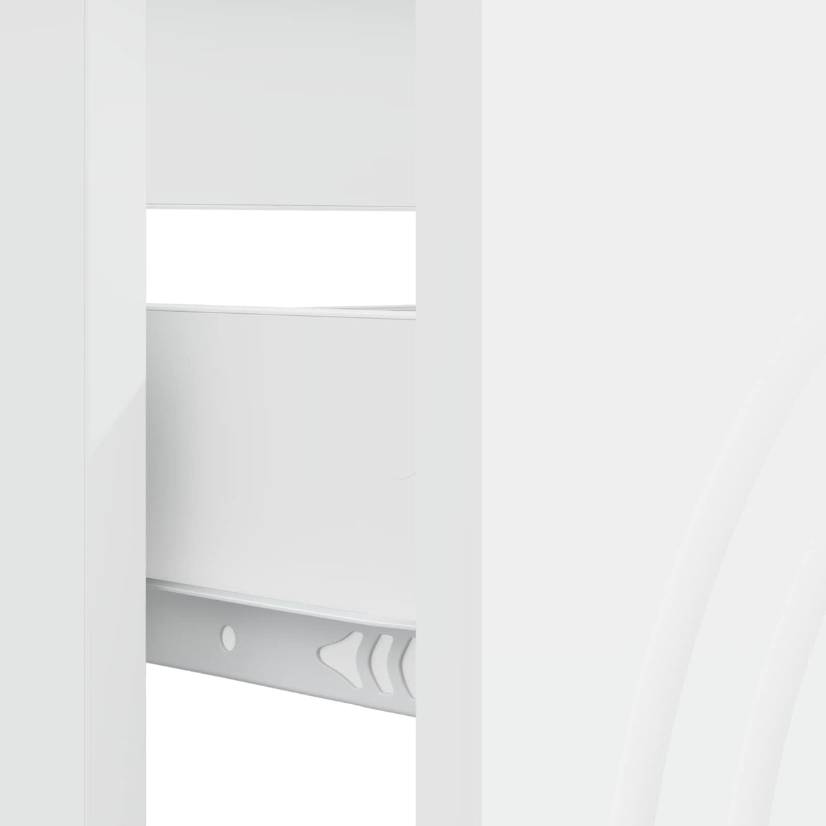 Waschbeckenschrank ALKMAAR Weiß 82 x 41 x 59 cm Holzwerkstoff