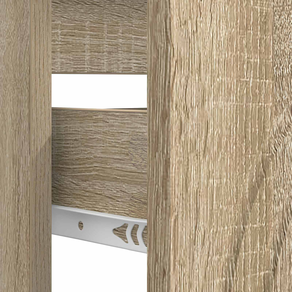 Waschbeckenschrank ALKMAAR Sonoma-Eiche 82 x 41 x 59 cm