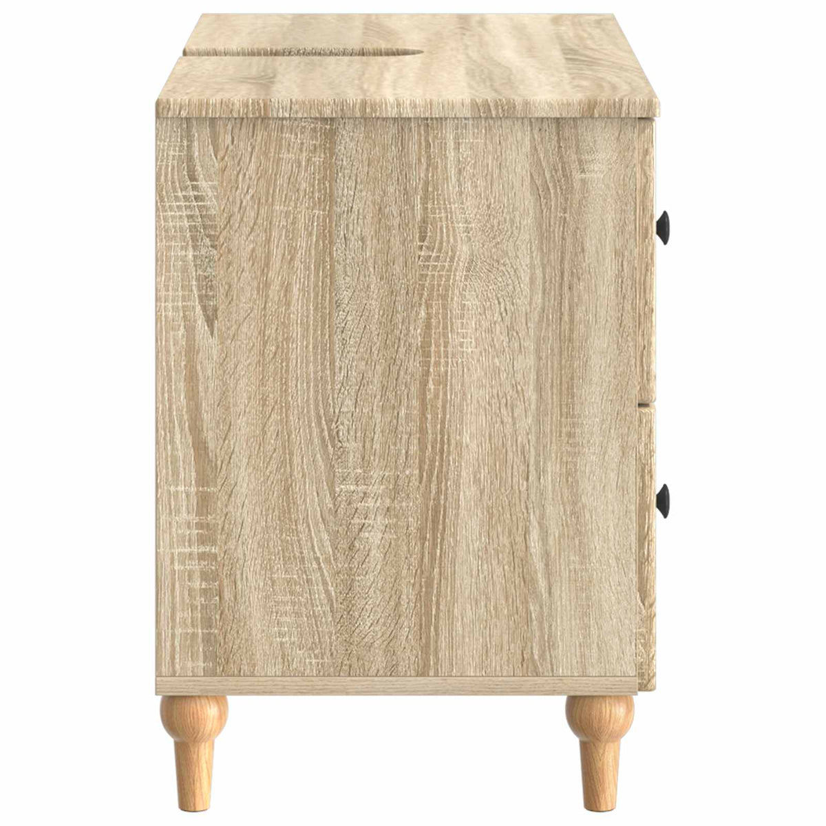 Waschbeckenschrank ALKMAAR Sonoma-Eiche 82 x 41 x 59 cm