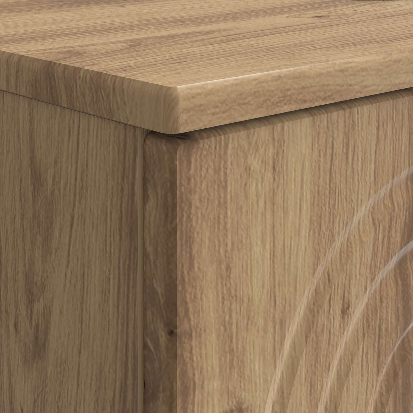 Waschbeckenschrank ALKMAAR Artisan-Eiche 82 x 41 x 59 cm