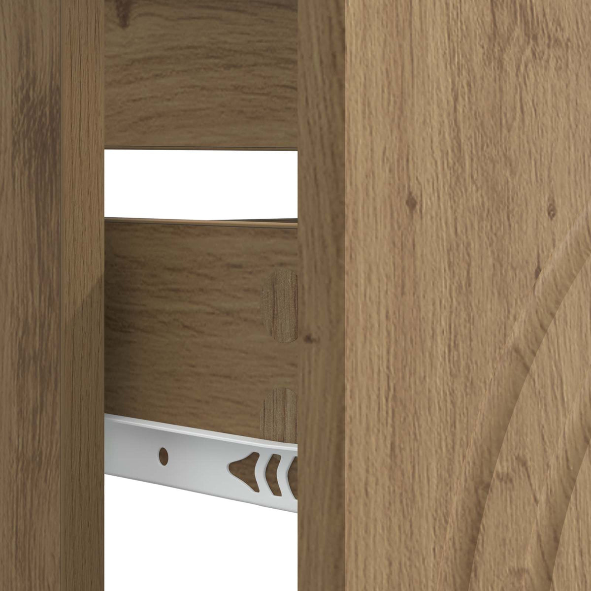 Waschbeckenschrank ALKMAAR Artisan-Eiche 82 x 41 x 59 cm