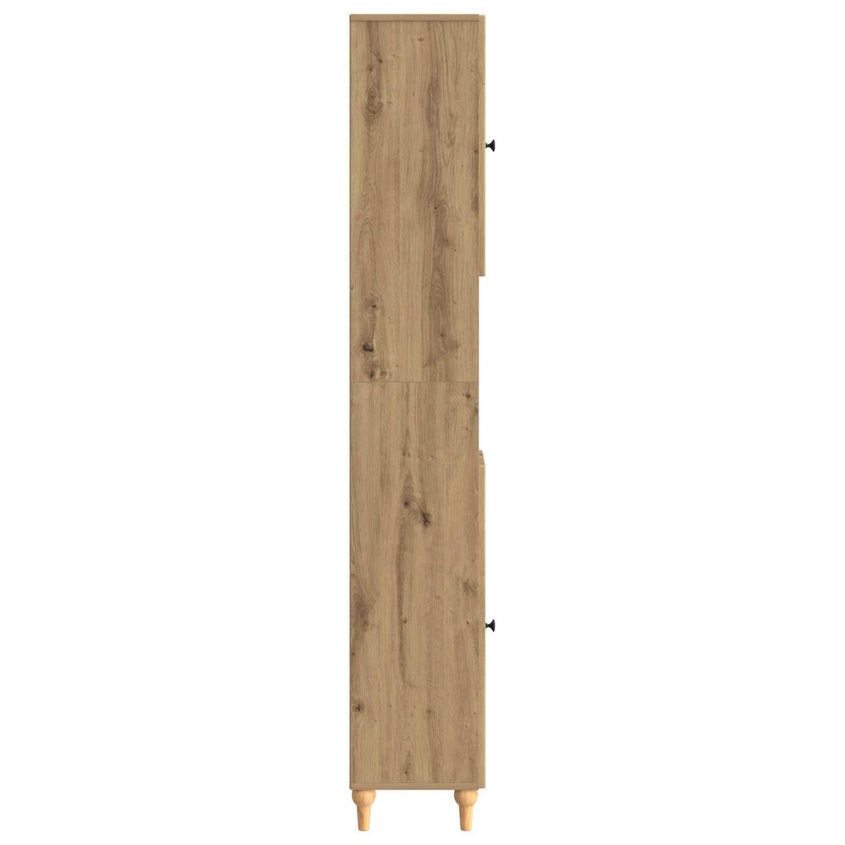 Badezimmerschrank mit offenem Regal ALKMAAR Artisan-Eiche
