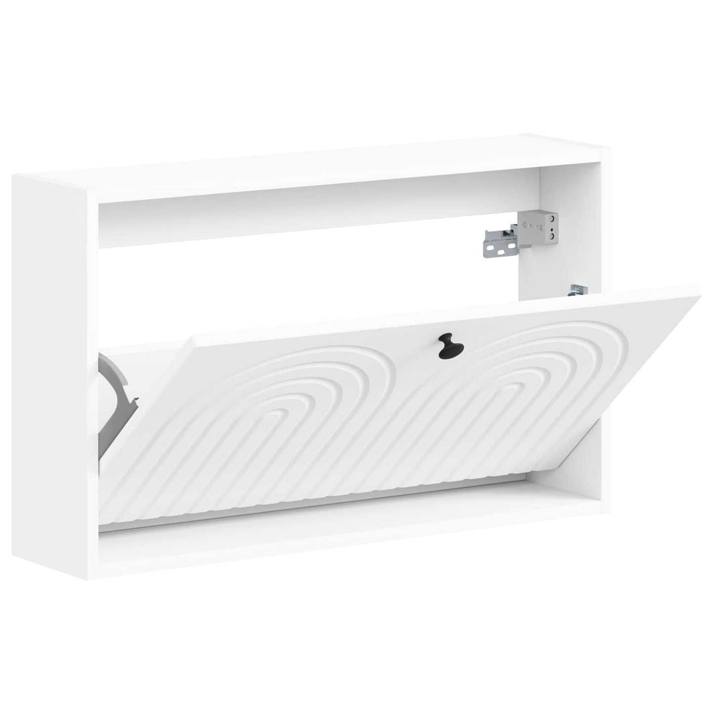 Wandmontierter Schuhschrank ALKMAAR 71 x 17 x 43 cm Weiß