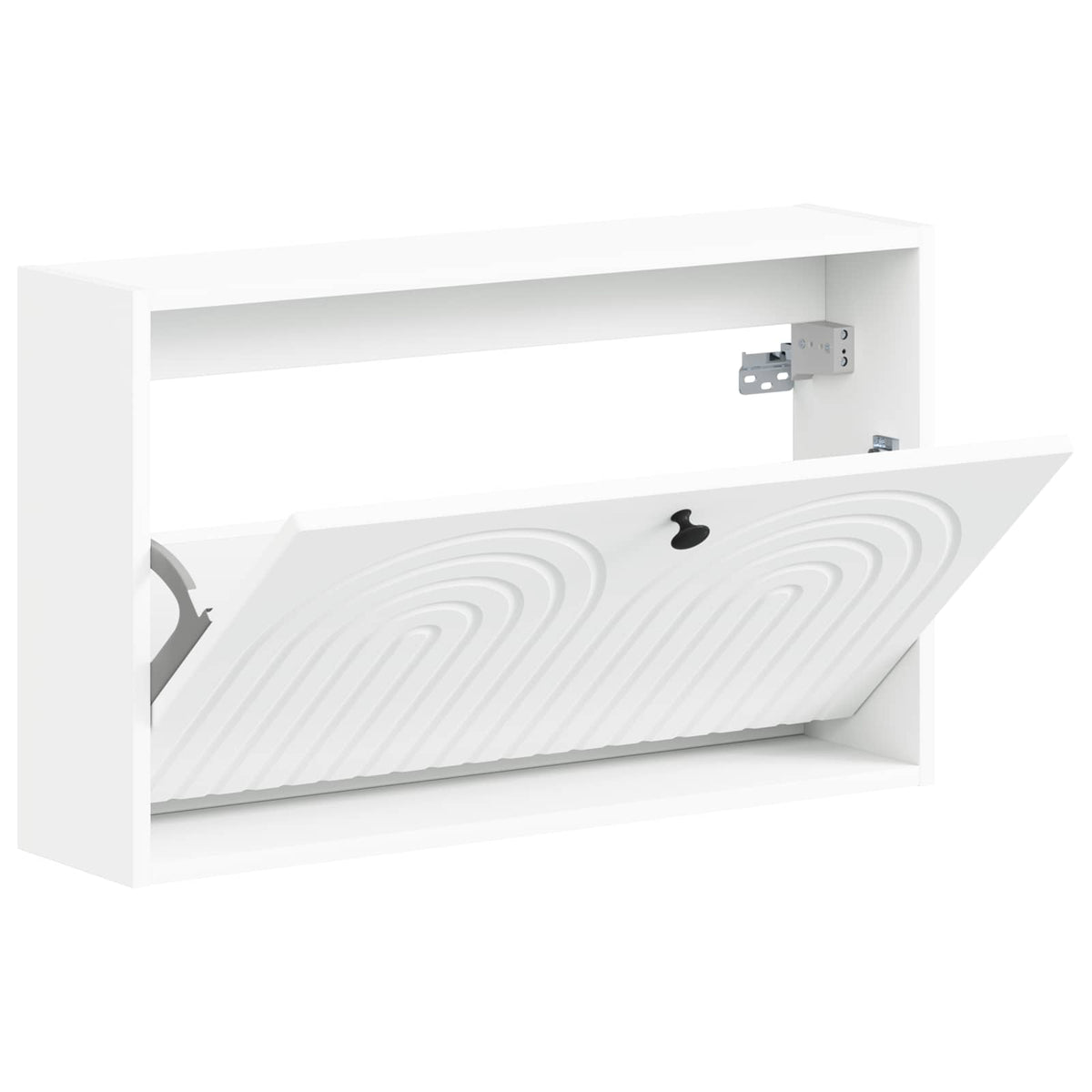 Wandmontierter Schuhschrank ALKMAAR 71 x 17 x 43 cm Weiß