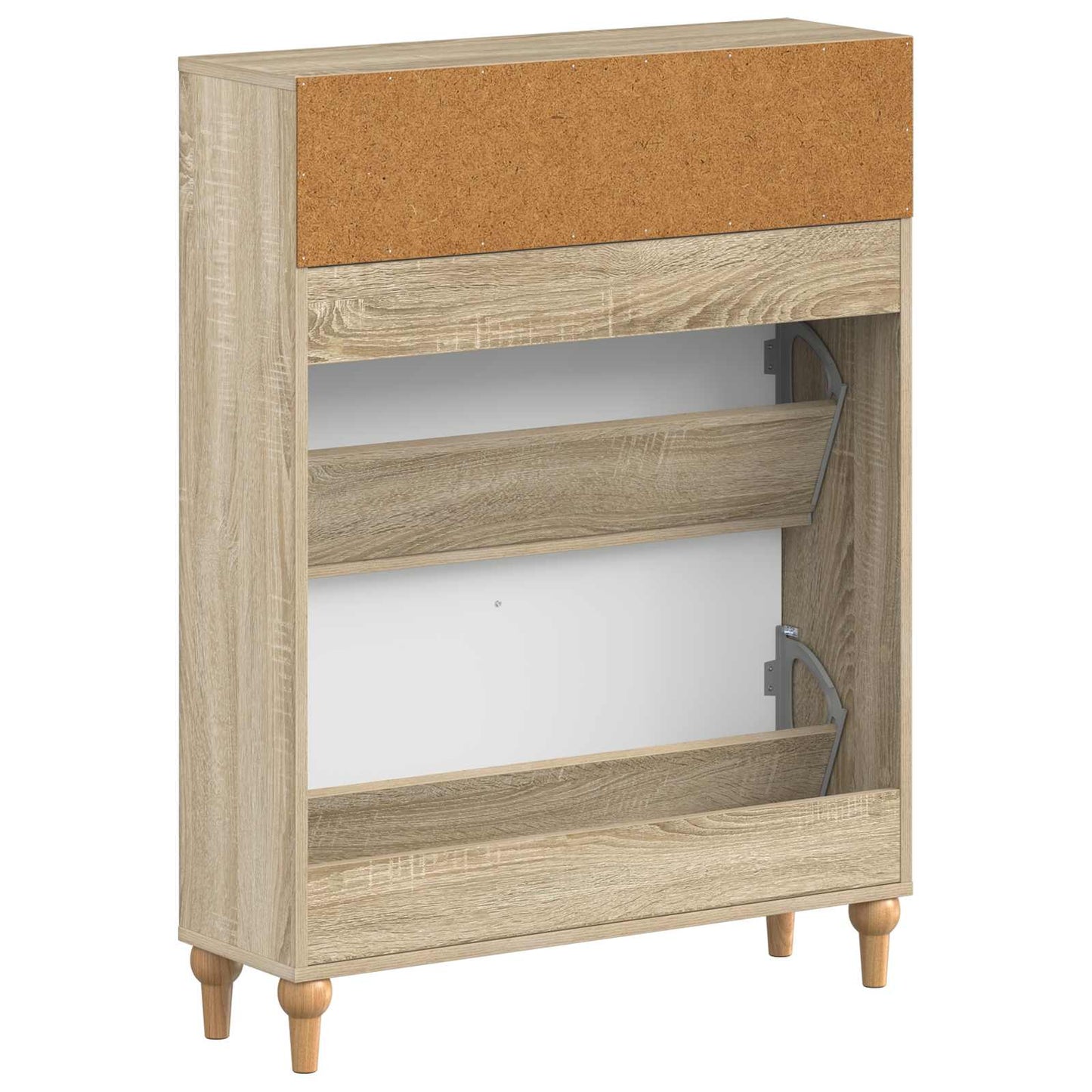 Schuhschrank ALKMAAR 78 x 24 x 103 cm Holzwerkstoff