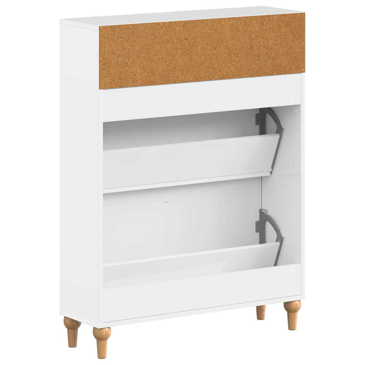 Schuhschrank ALKMAAR 78 x 24 x 103 cm Holzwerkstoff