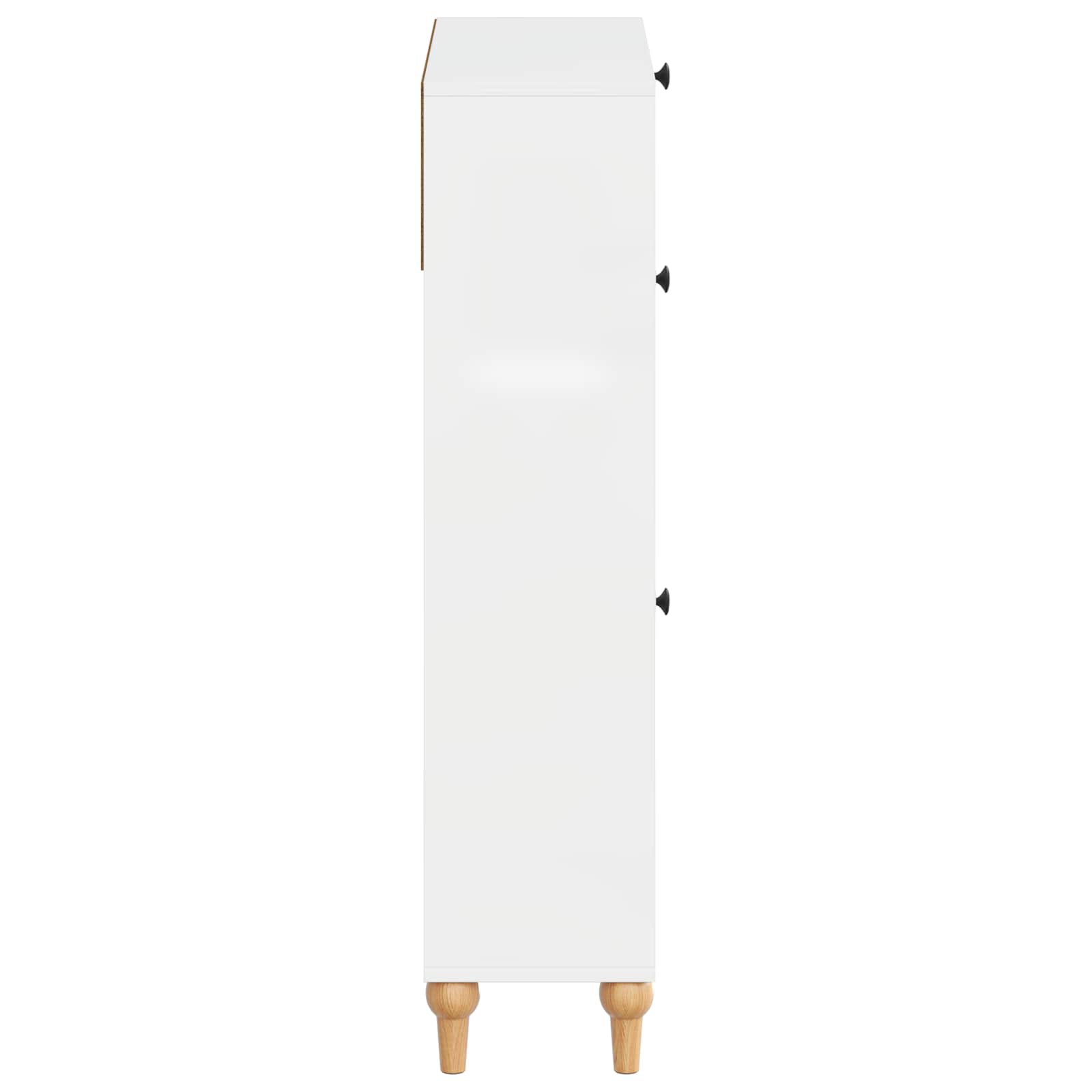 Schuhschrank ALKMAAR 78 x 24 x 103 cm Holzwerkstoff