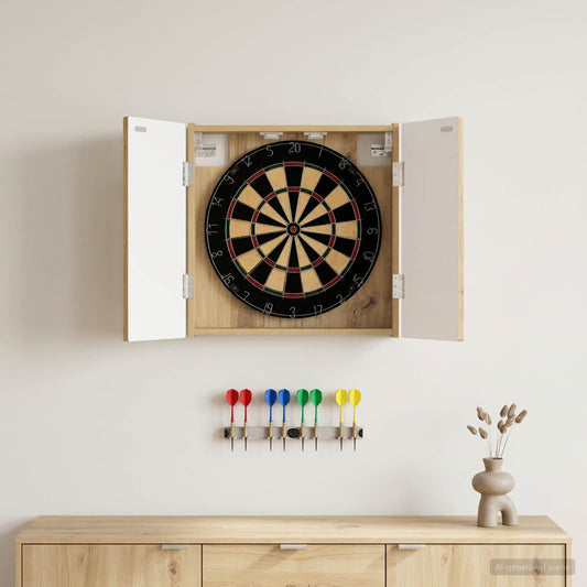 Dartboard Schrank ARNHEM Artisan-Eiche 52,5 x 10,5 x 53,5 cm