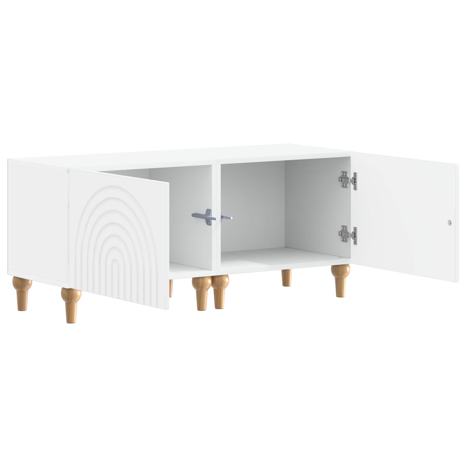 TV-Schrank Weiß Holzwerkstoff
