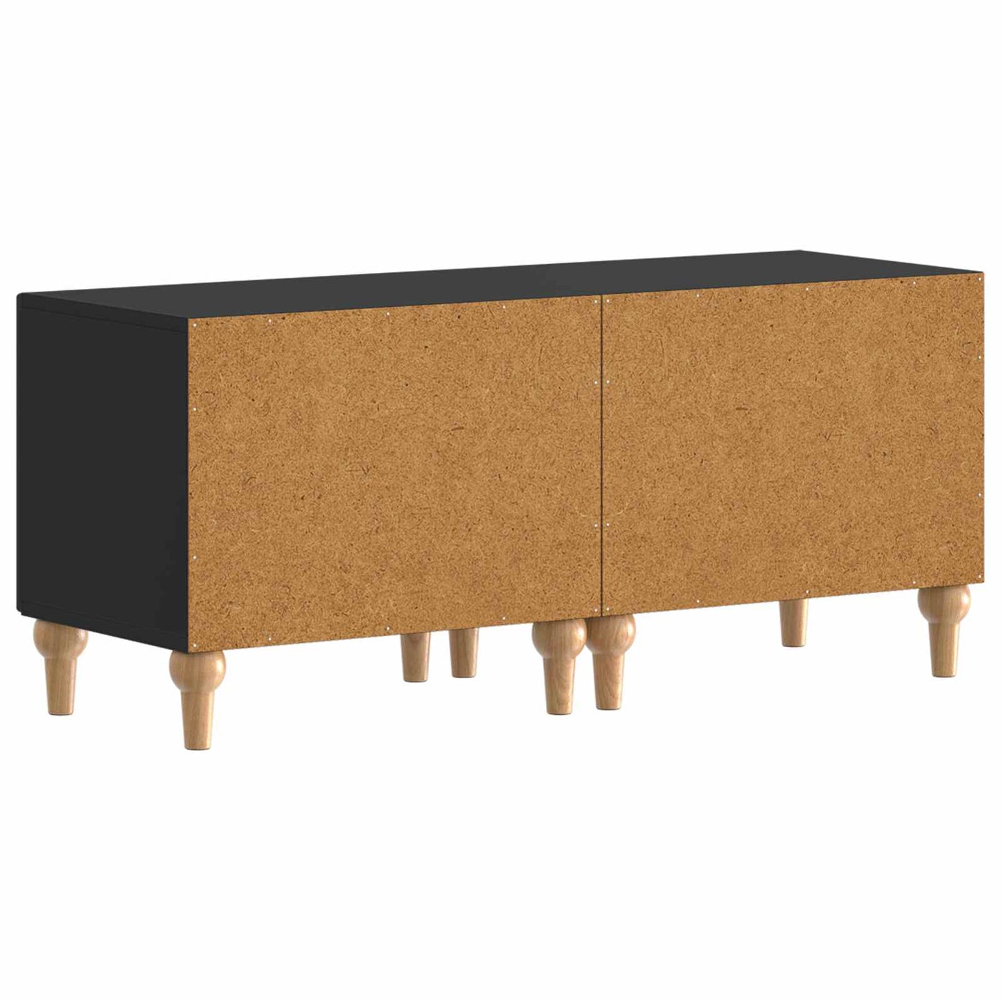 TV-Schrank Schwarz Holzwerkstoff