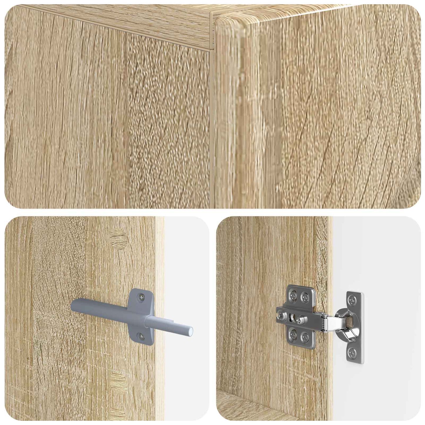 TV-Schrank Sonoma-Eiche Holzwerkstoff