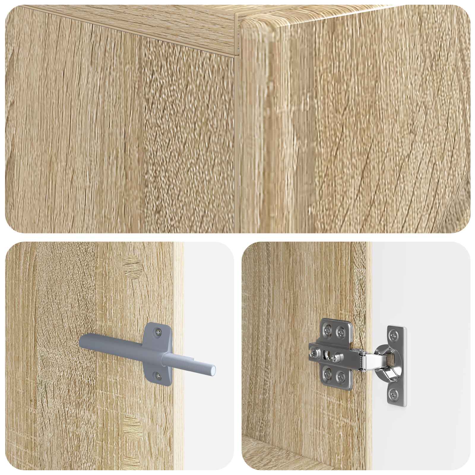 TV-Schrank Sonoma-Eiche Holzwerkstoff