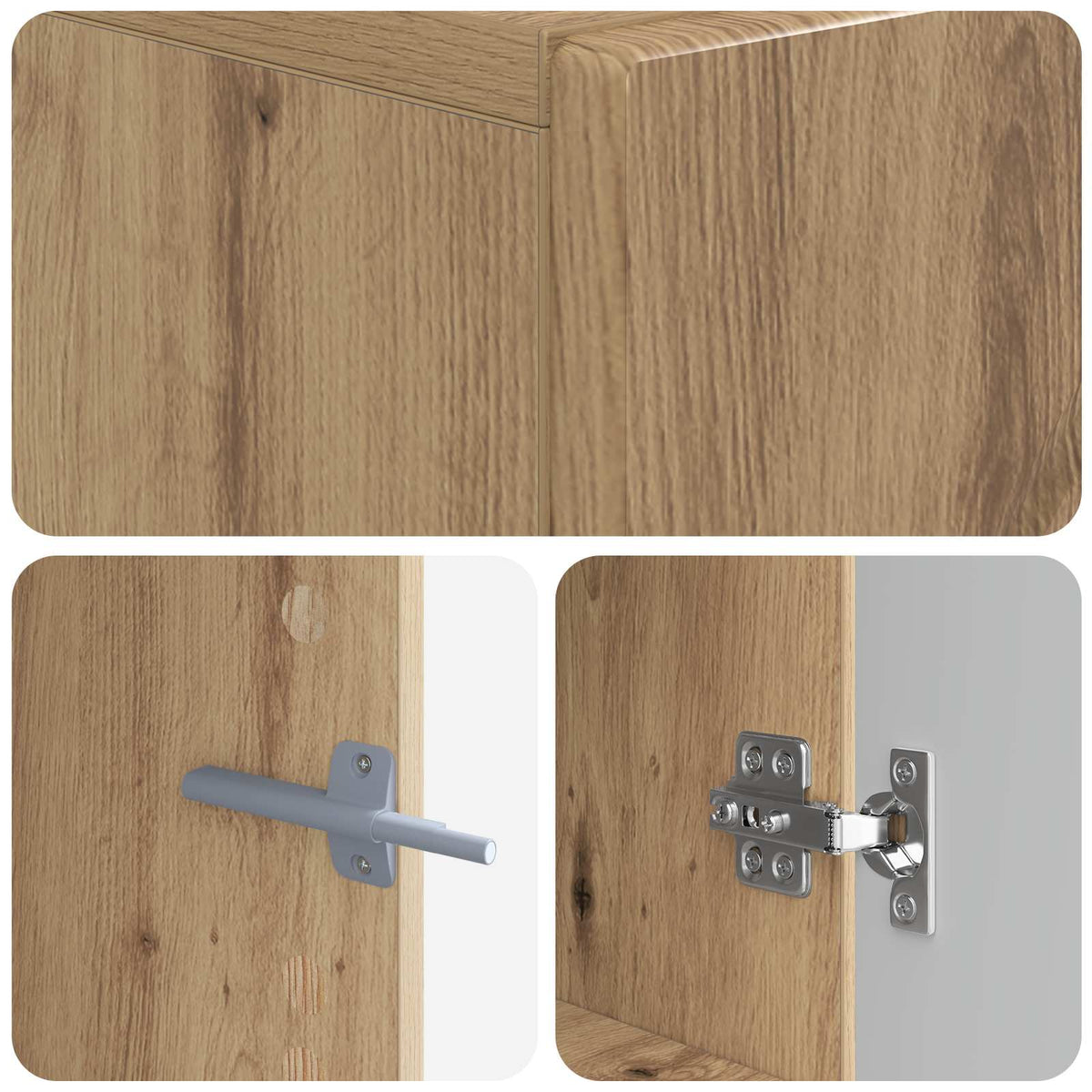 TV-Schrank Artisan-Eiche Holzwerkstoff