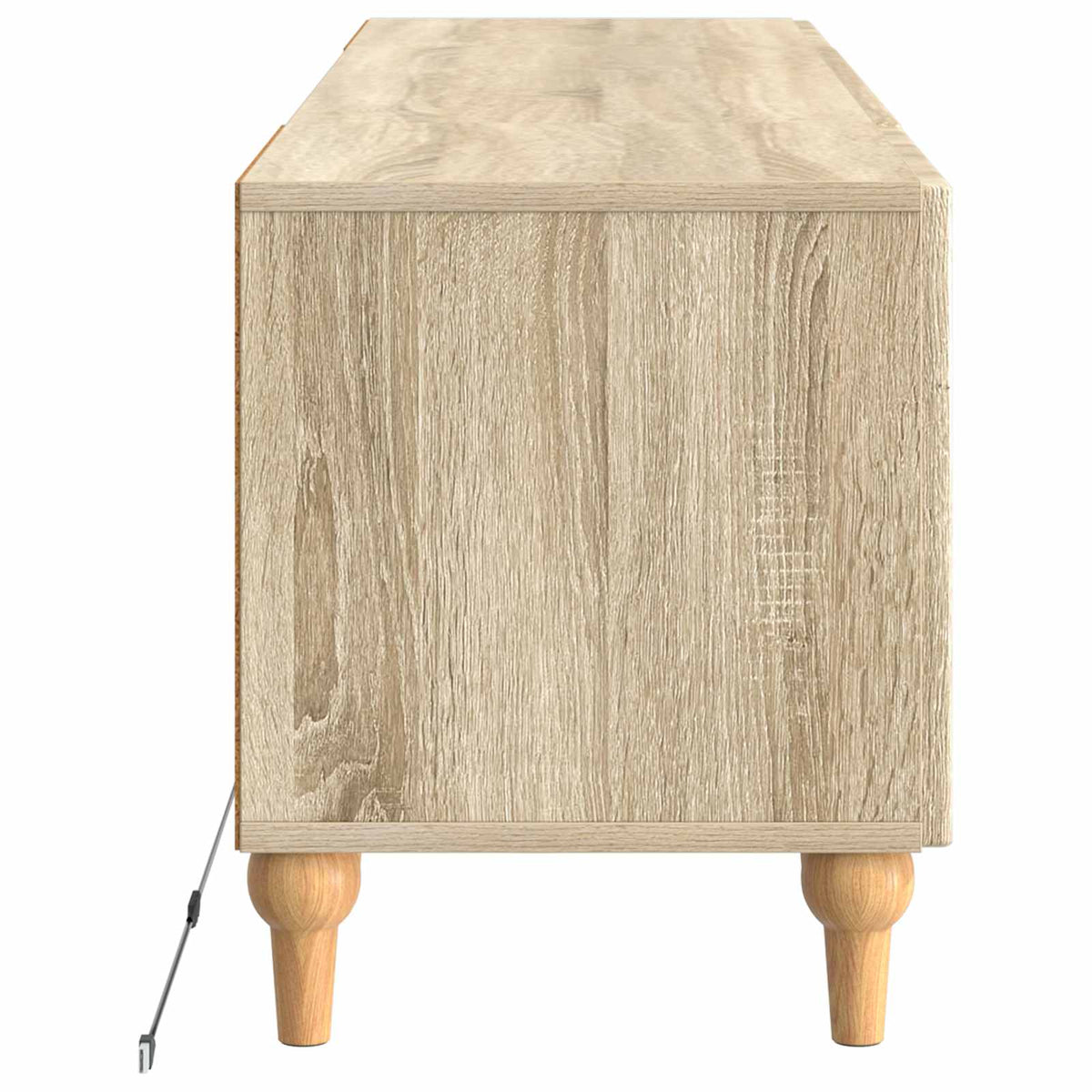 LED-TV-Schrank Sonoma-Eiche Holzwerkstoff
