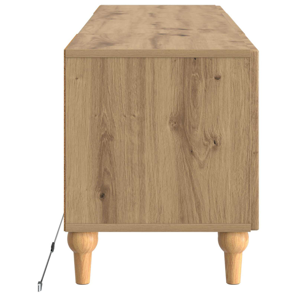 LED-TV-Schrank ALKMAAR Artisan-Eiche Holzwerkstoff