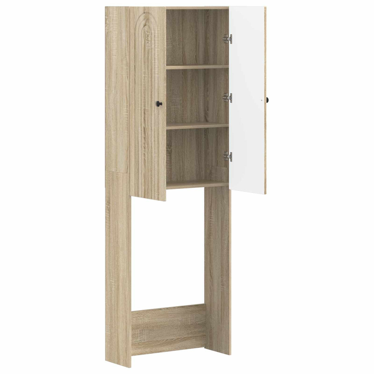 Toilettenschrank ALKMAAR Sonoma-Eiche 66 x 25,5 x 190 cm