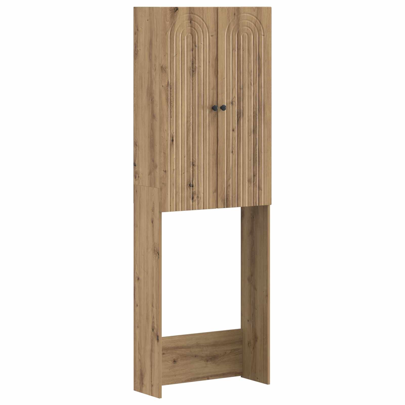 Toilettenschrank ALKMAAR Artisan-Eiche 66 x 25,5 x 190 cm