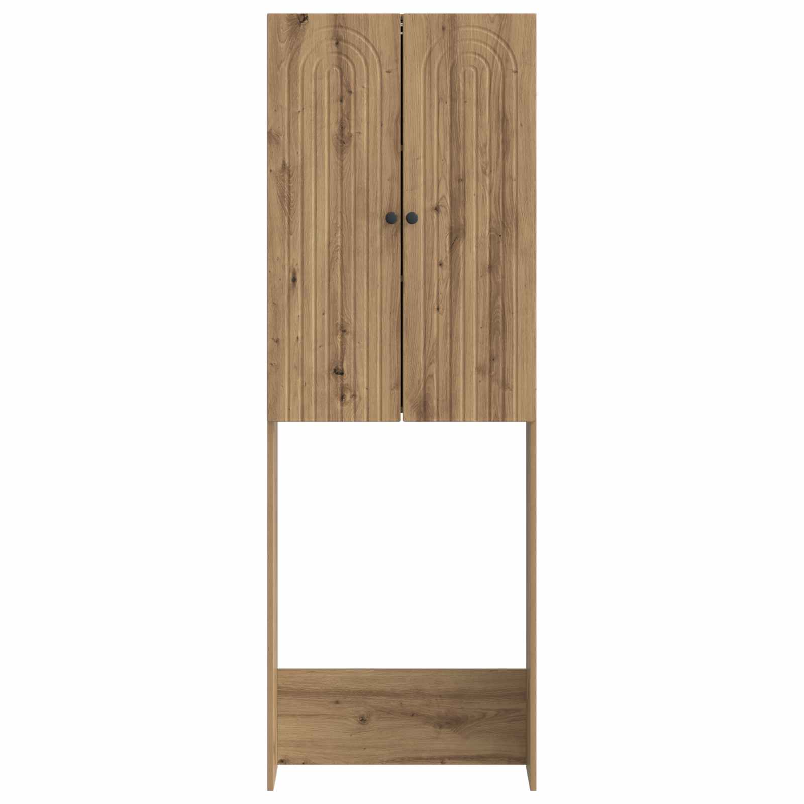 Toilettenschrank ALKMAAR Artisan-Eiche 66 x 25,5 x 190 cm