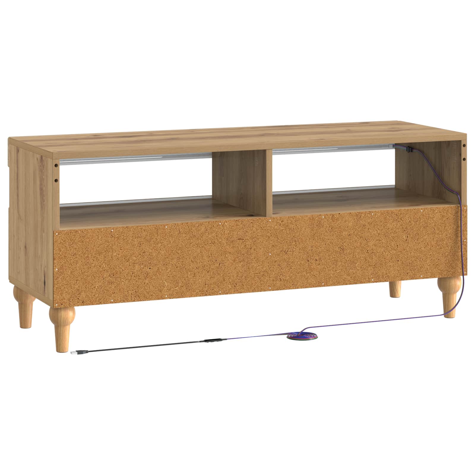 LED-TV-Schrank Artisan-Eiche Holzwerkstoff