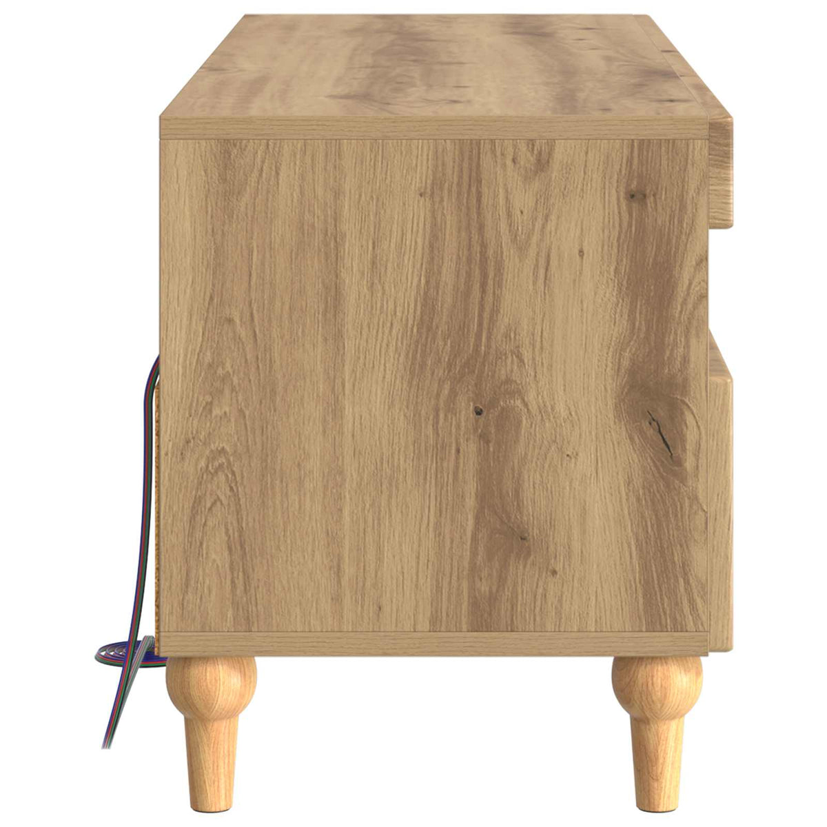 LED-TV-Schrank Artisan-Eiche Holzwerkstoff