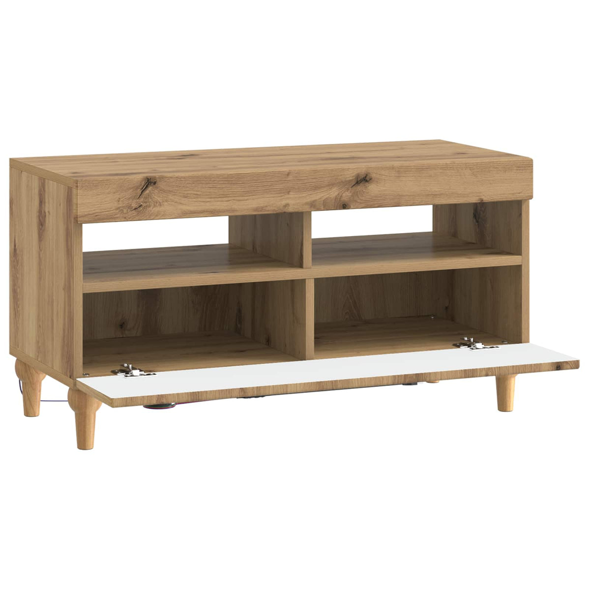 LED-TV-Schrank Artisan-Eiche Holzwerkstoff