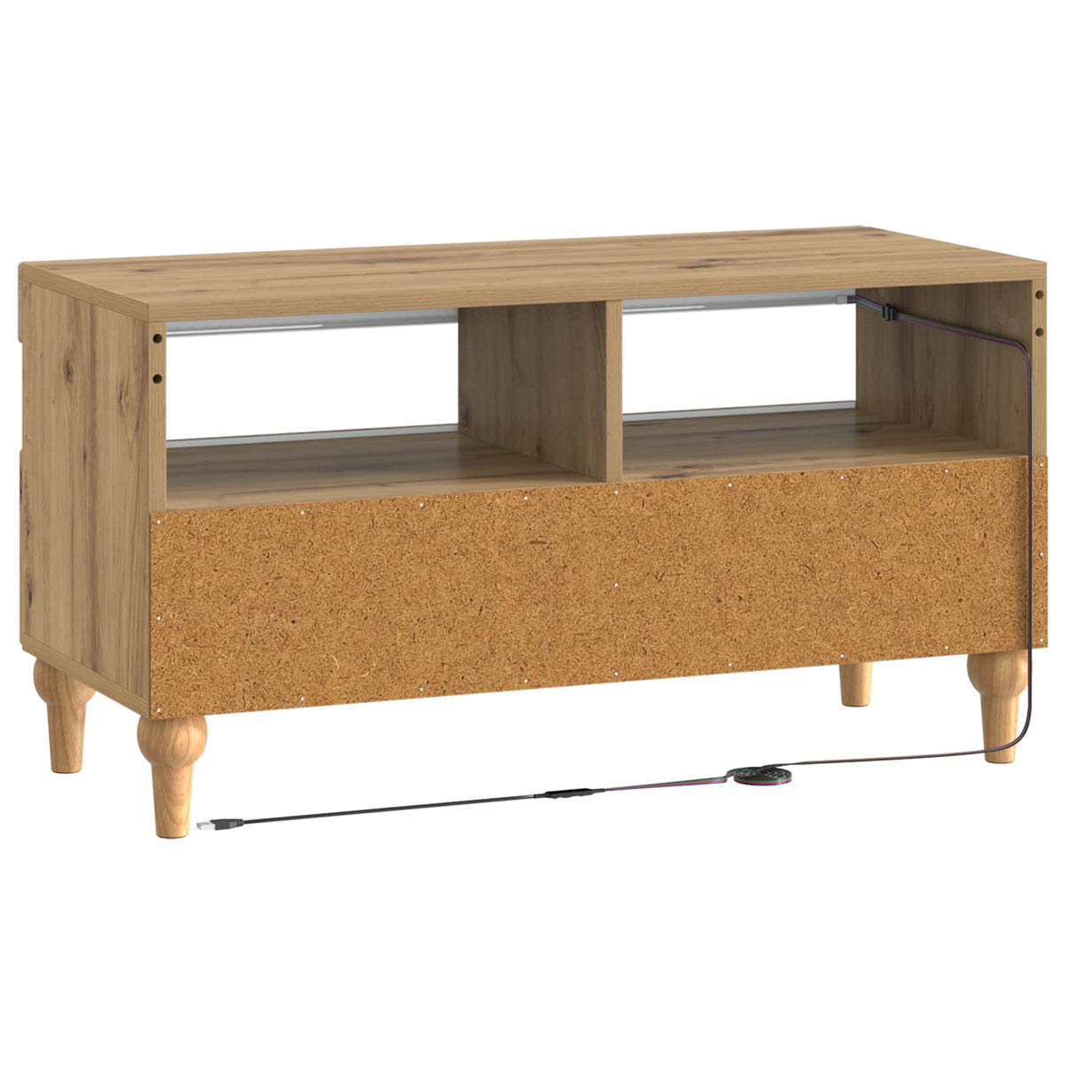 LED-TV-Schrank Artisan-Eiche Holzwerkstoff