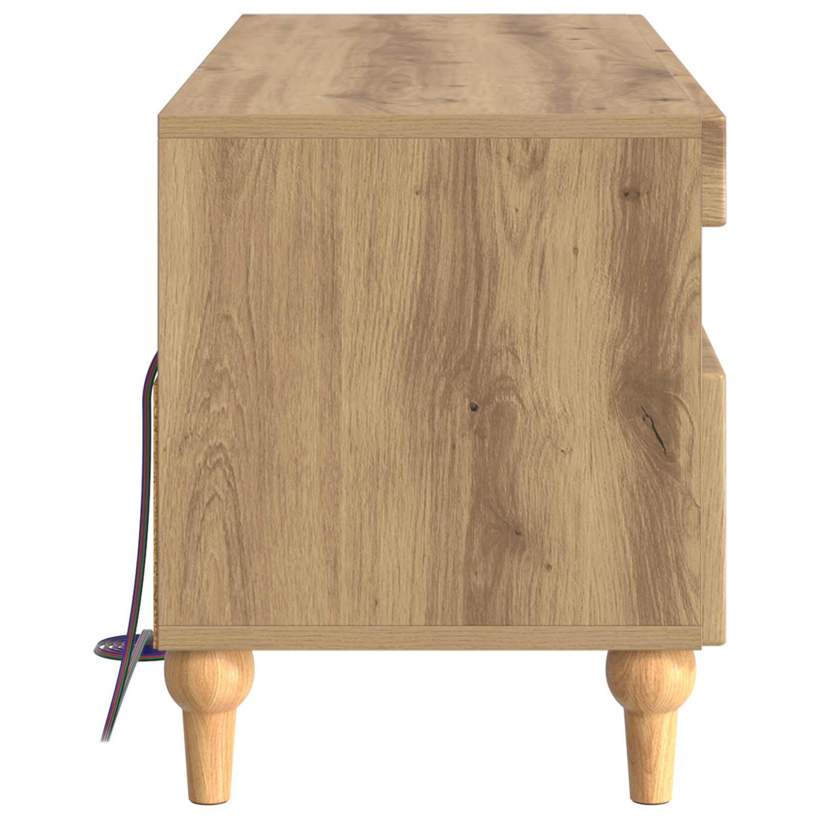 LED-TV-Schrank Artisan-Eiche Holzwerkstoff