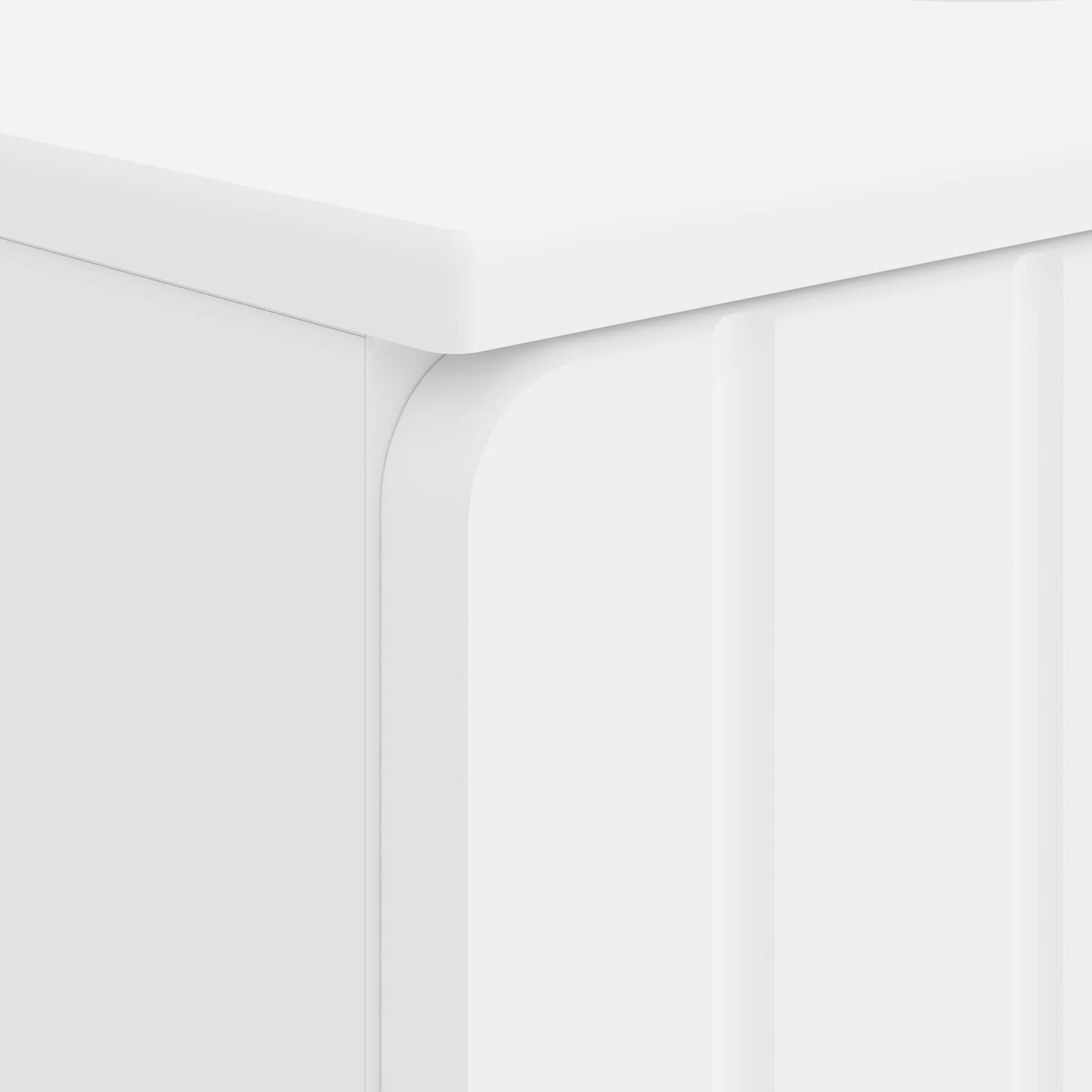 Waschbeckenschrank ZWOLLE Weiß 59,5 x 31,5 x 59 cm