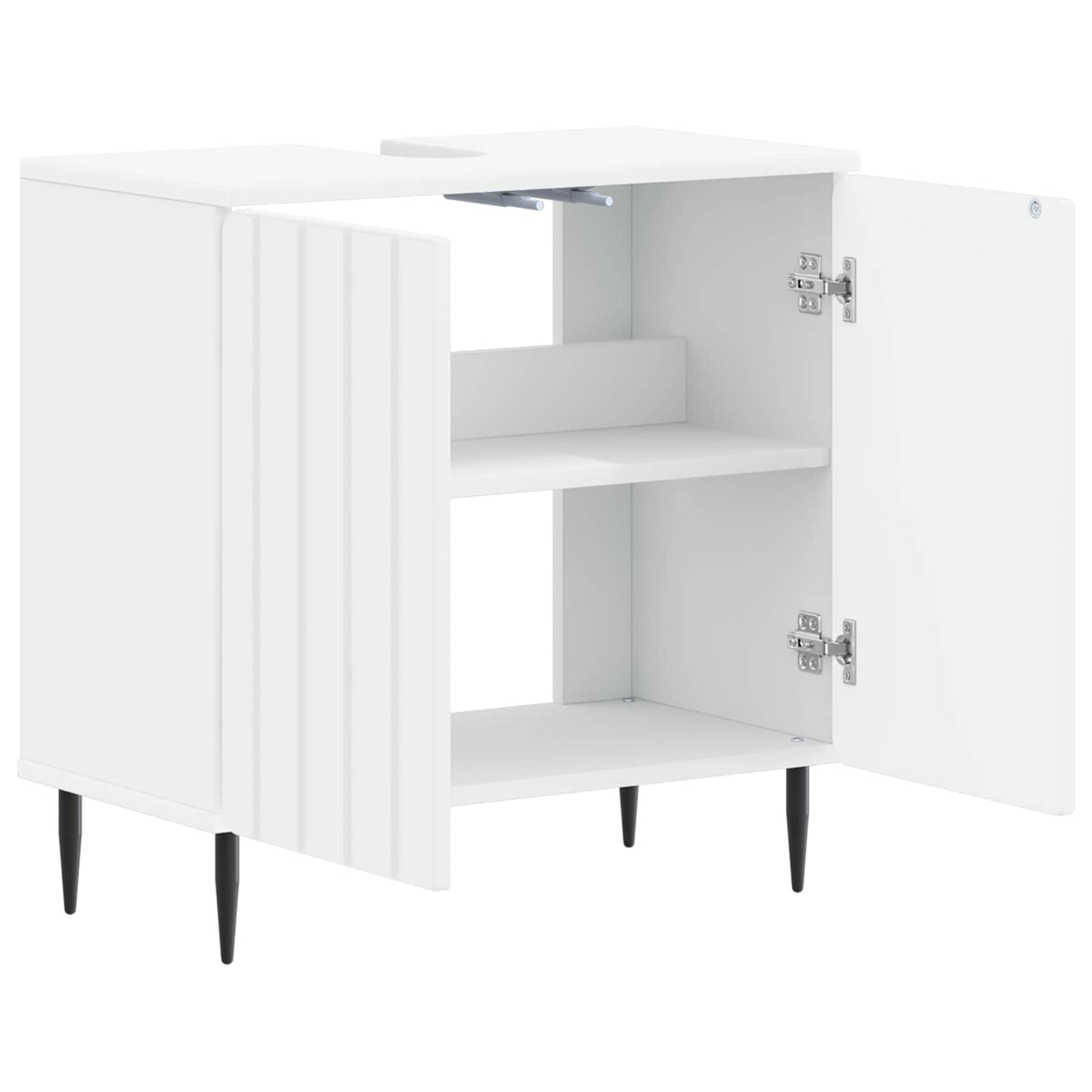 Waschbeckenschrank ZWOLLE Weiß 59,5 x 31,5 x 59 cm