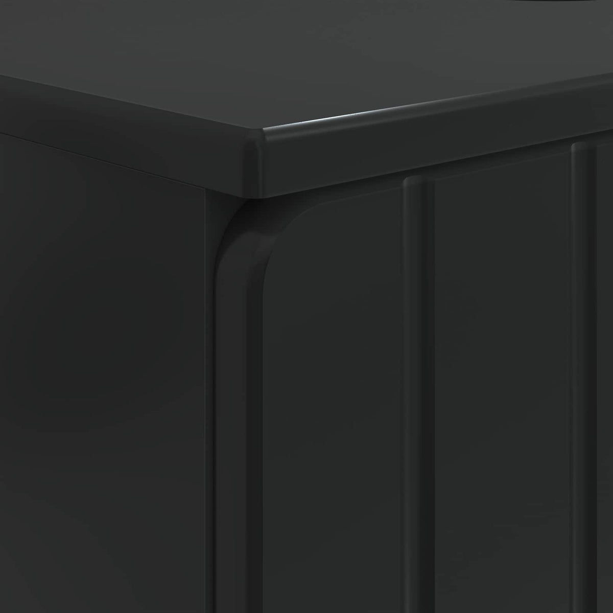 Waschbeckenschrank ZWOLLE Schwarz 59,5 x 31,5 x 59 cm