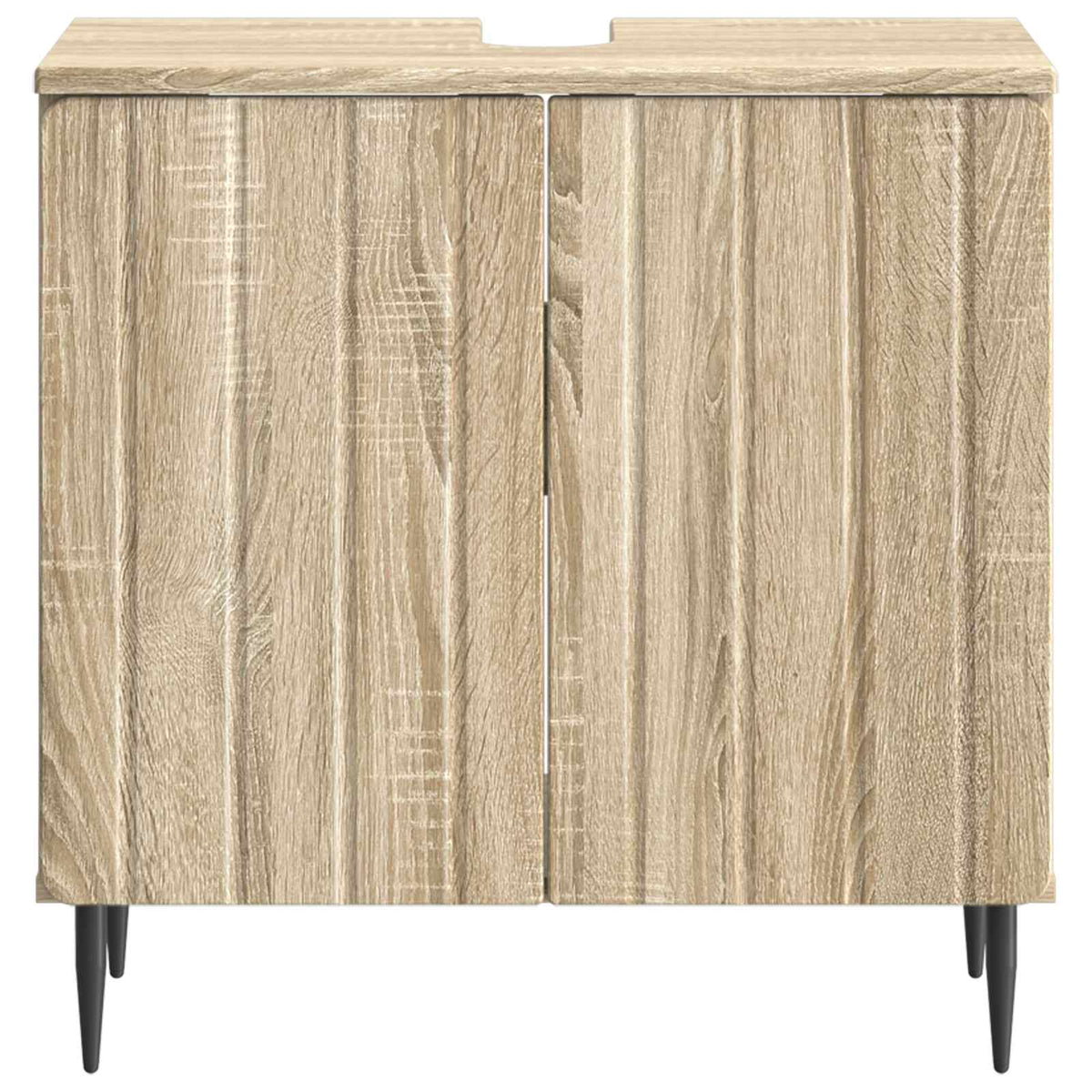 Waschbeckenschrank ZWOLLE Sonoma-Eiche 59,5 x 31,5 x 59 cm