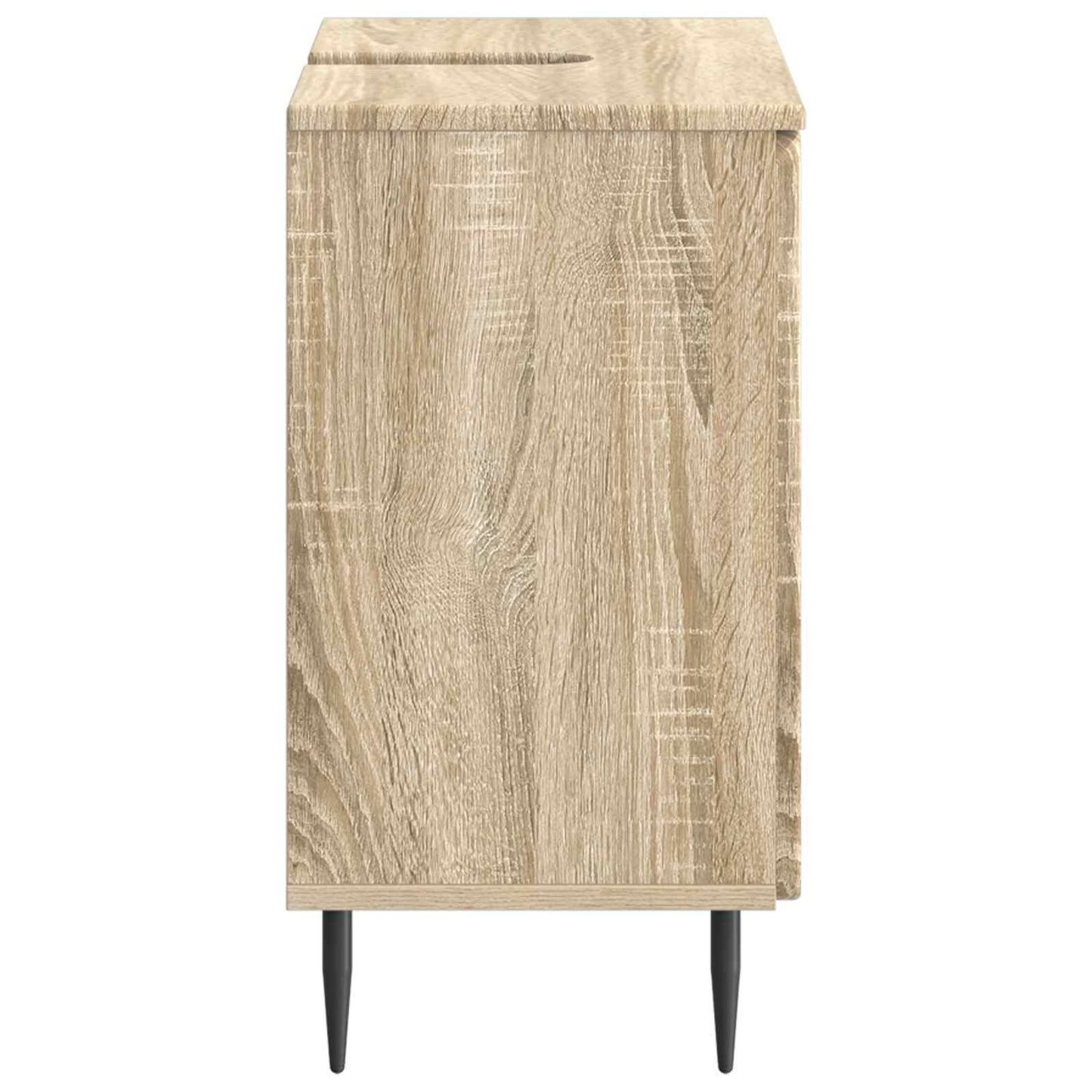 Waschbeckenschrank ZWOLLE Sonoma-Eiche 59,5 x 31,5 x 59 cm