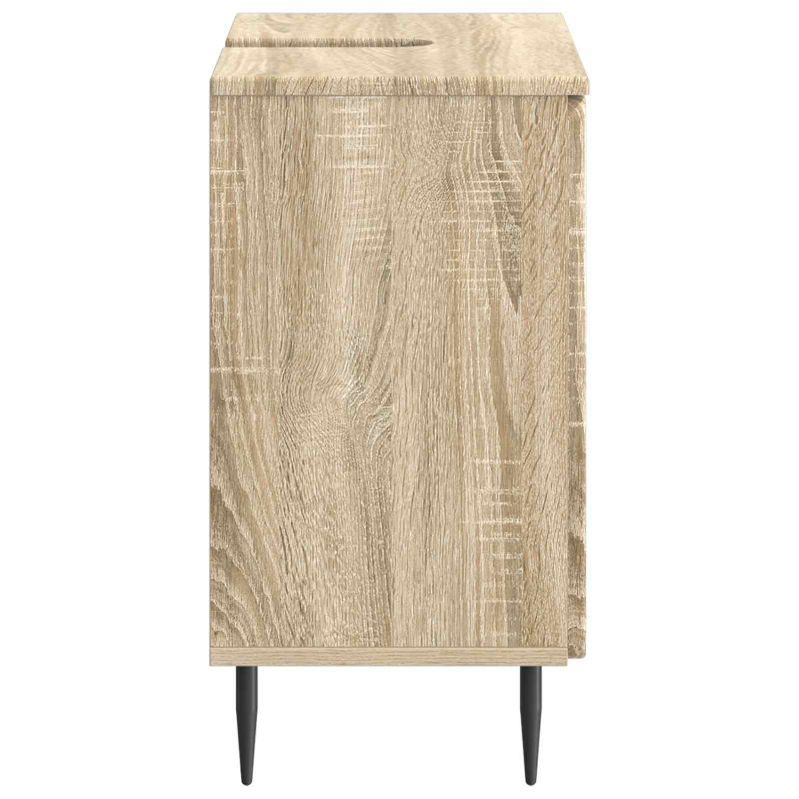Waschbeckenschrank ZWOLLE Sonoma-Eiche 59,5 x 31,5 x 59 cm