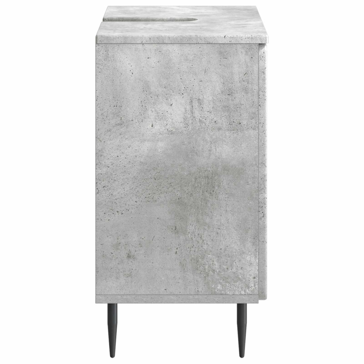 Waschbeckenschrank ZWOLLE Betongrau 59,5 x 31,5 x 59 cm