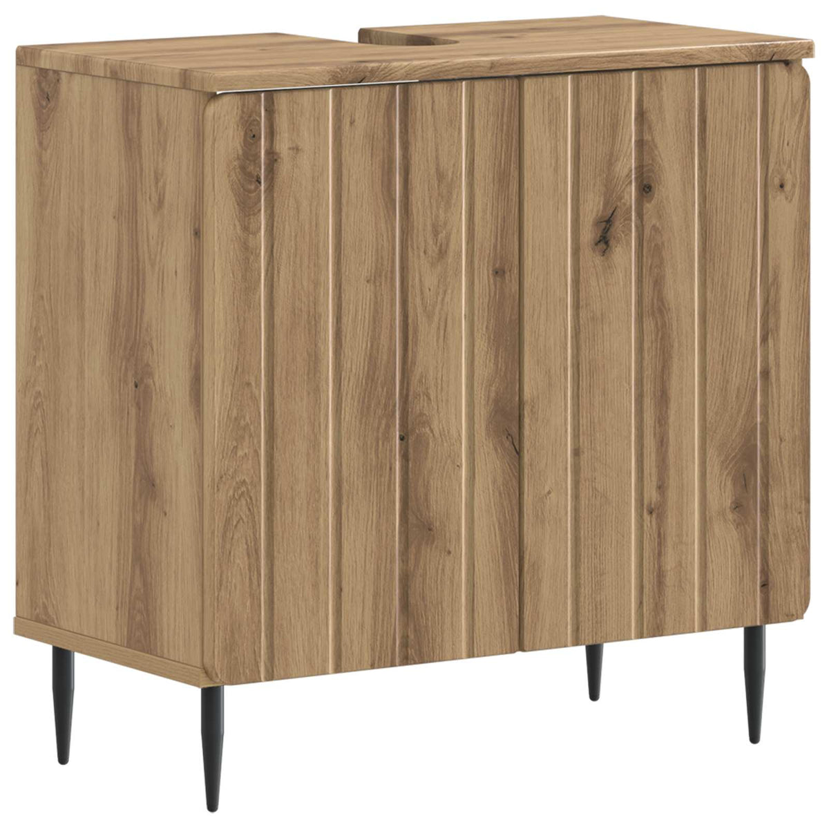 Waschbeckenschrank ZWOLLE Artisan-Eiche 59,5 x 31,5 x 59 cm