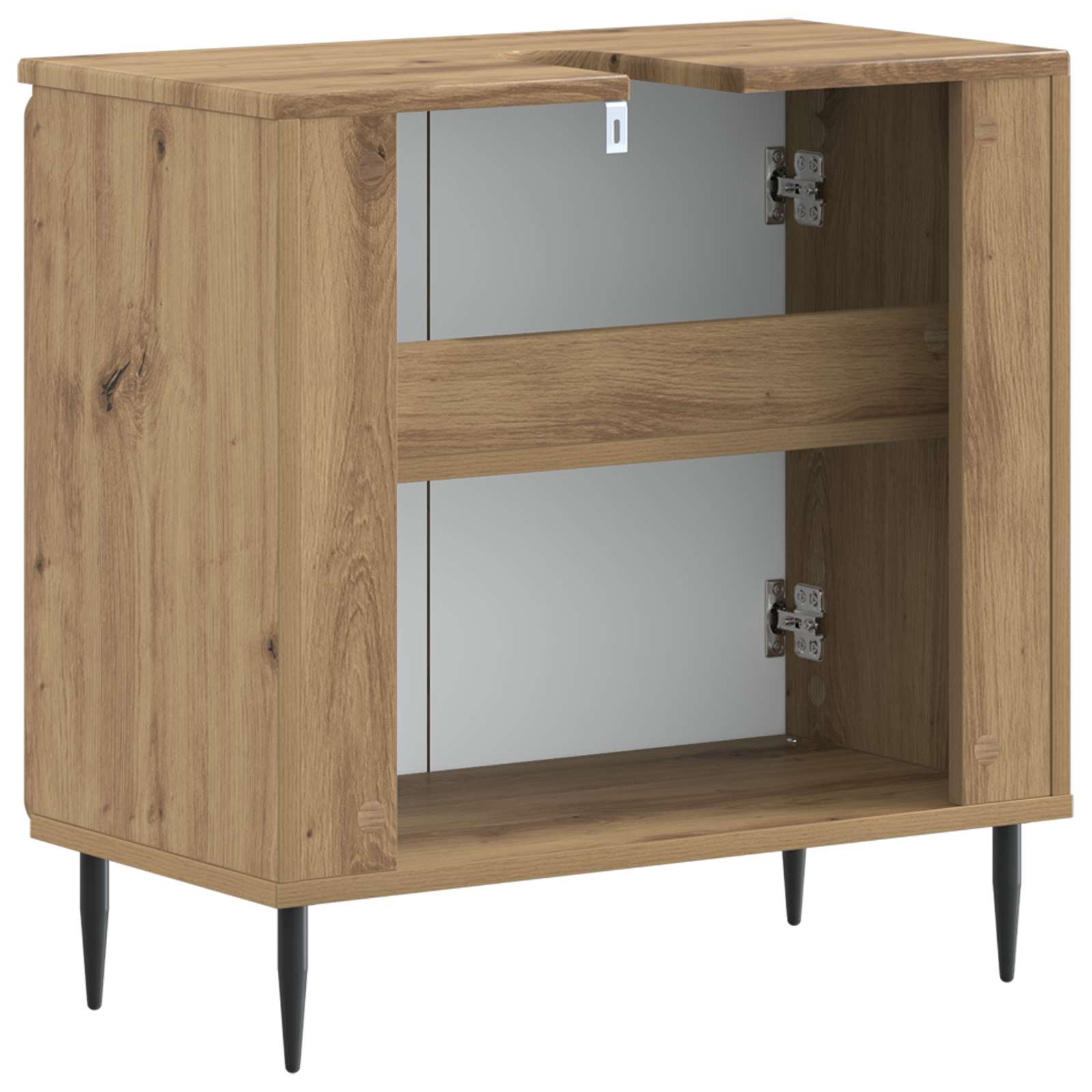 Waschbeckenschrank ZWOLLE Artisan-Eiche 59,5 x 31,5 x 59 cm