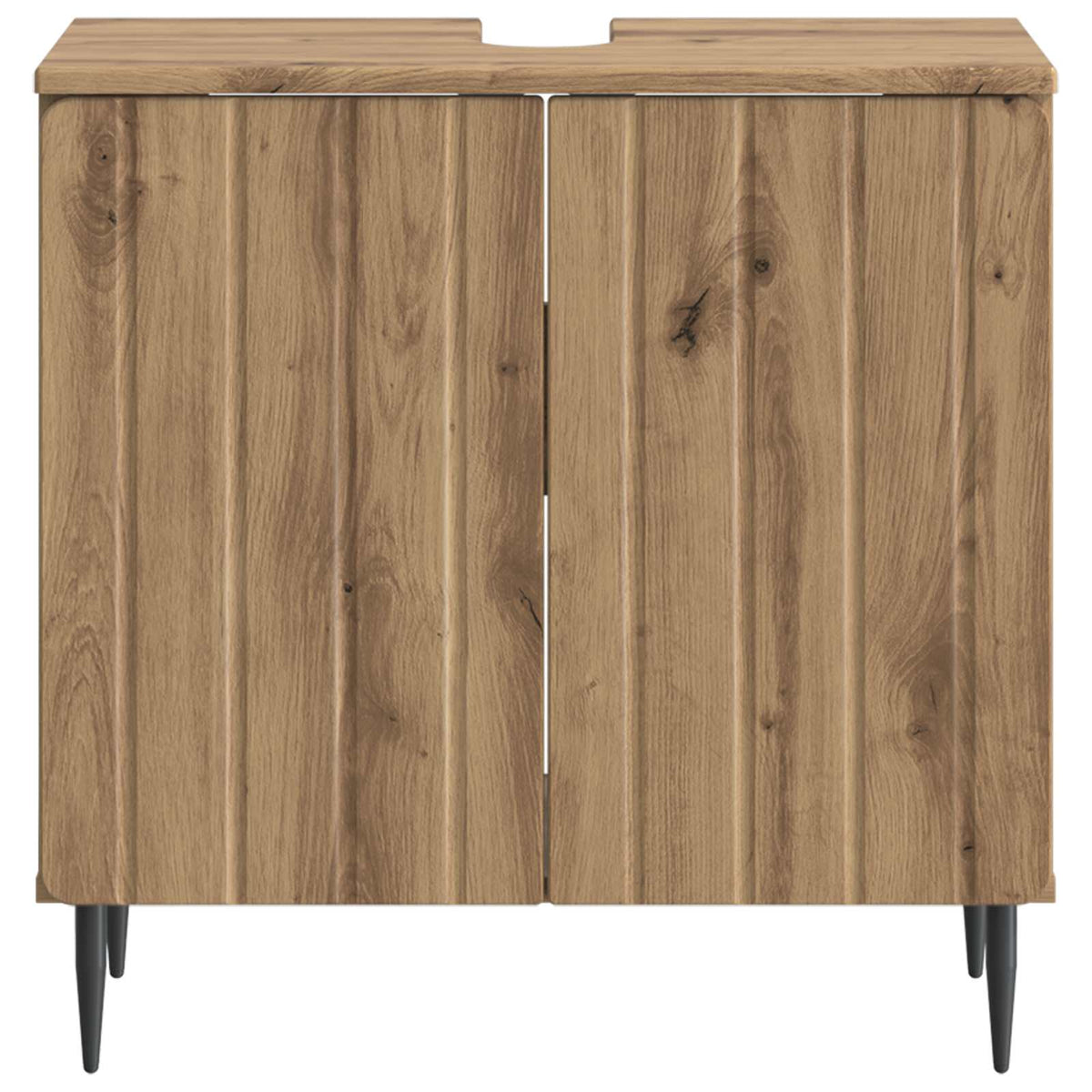 Waschbeckenschrank ZWOLLE Artisan-Eiche 59,5 x 31,5 x 59 cm