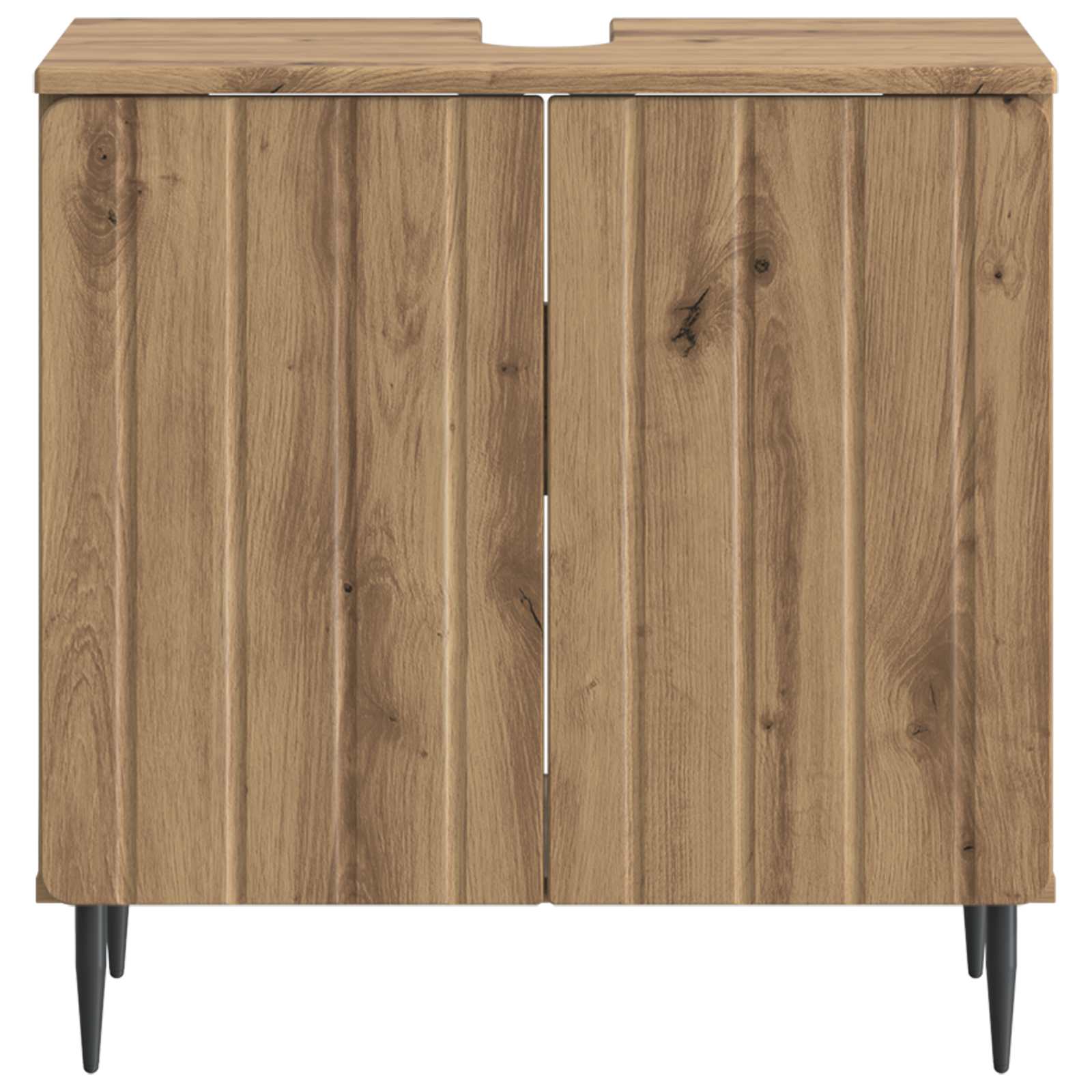 Waschbeckenschrank ZWOLLE Artisan-Eiche 59,5 x 31,5 x 59 cm