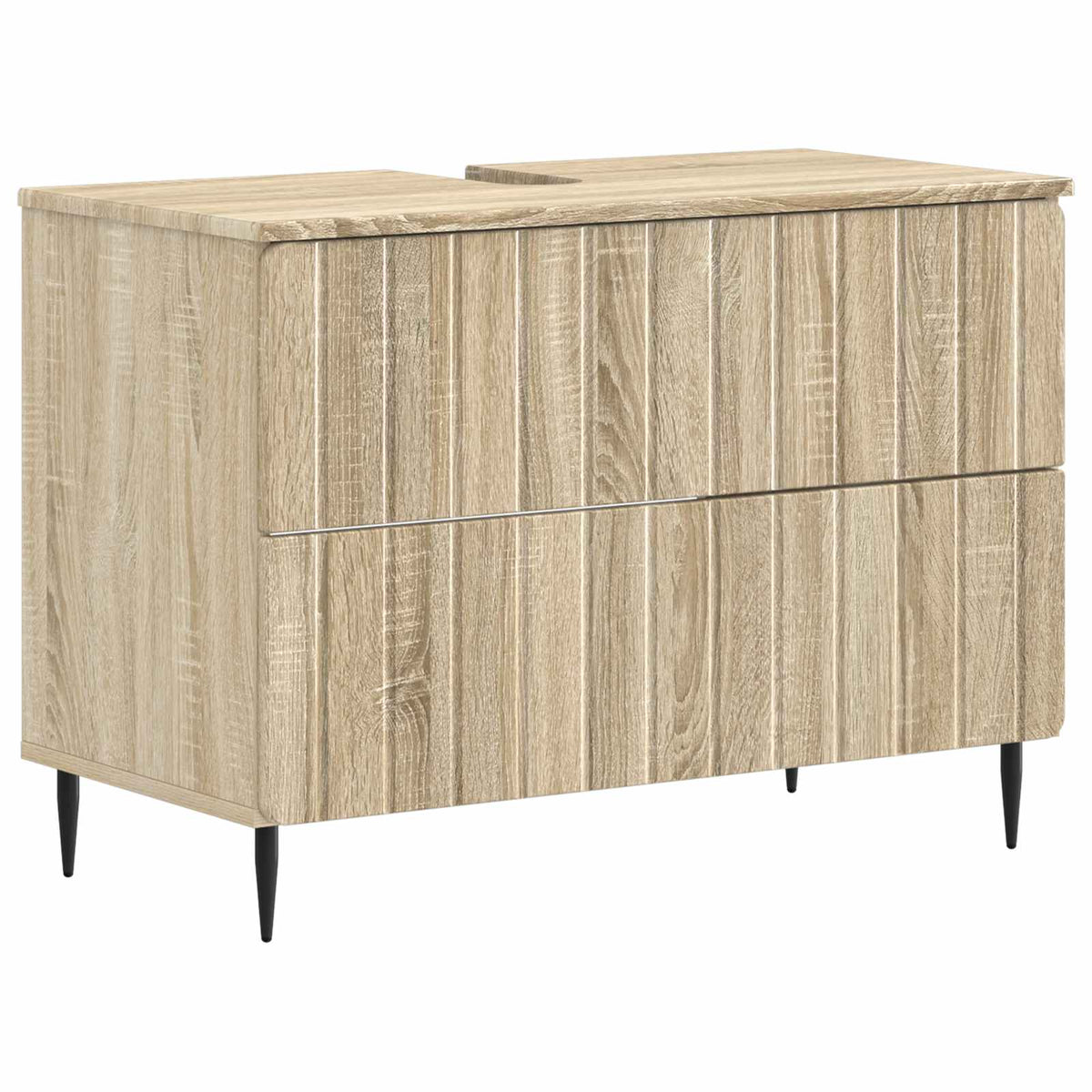 Waschbeckenschrank ZWOLLE Sonoma-Eiche 82 x 41 x 58,5 cm