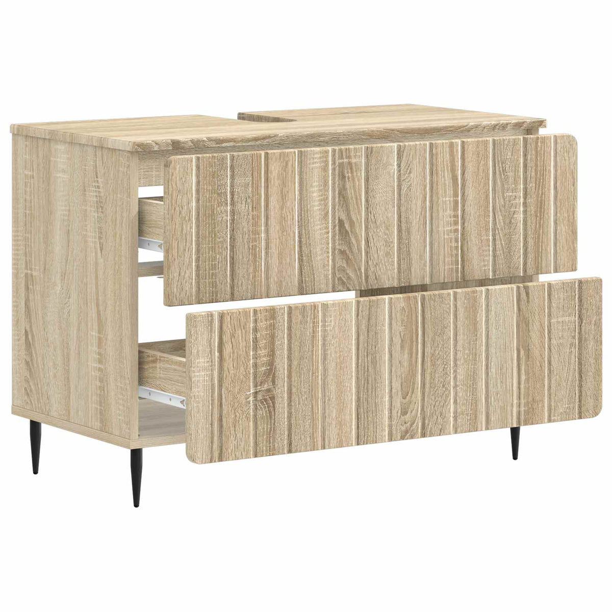 Waschbeckenschrank ZWOLLE Sonoma-Eiche 82 x 41 x 58,5 cm
