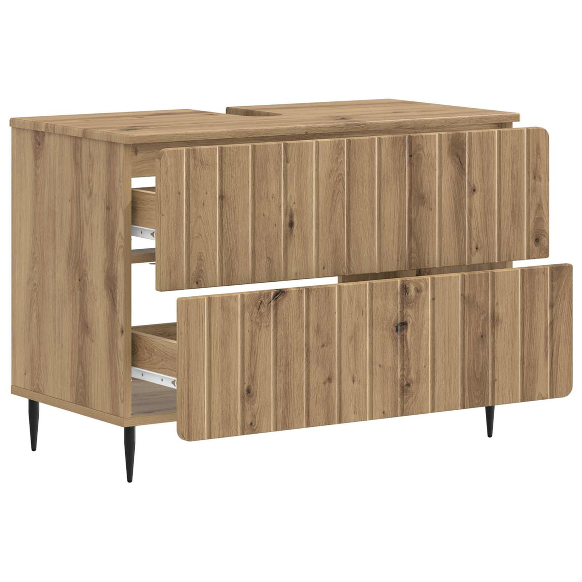 Waschbeckenschrank ZWOLLE Artisan-Eiche 82 x 41 x 58,5 cm