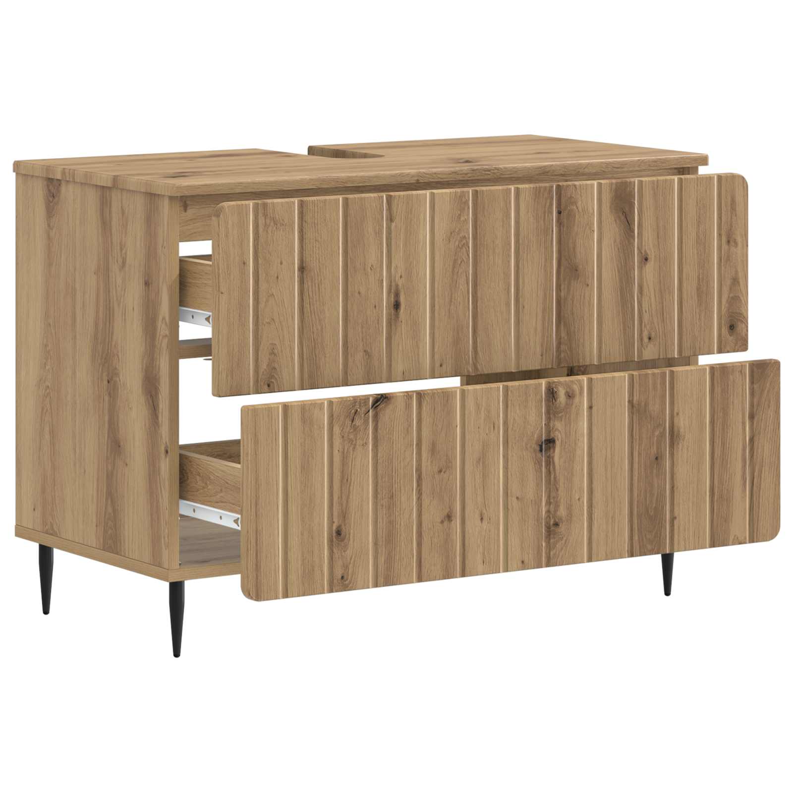 Waschbeckenschrank ZWOLLE Artisan-Eiche 82 x 41 x 58,5 cm