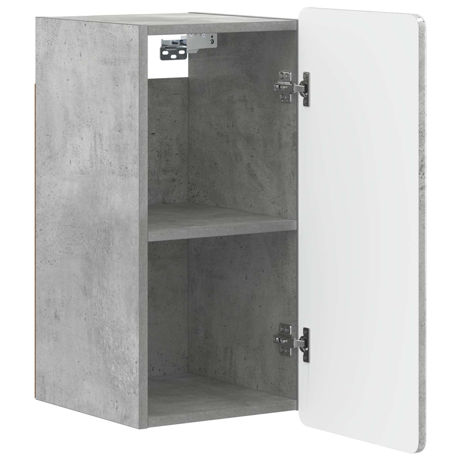 Badezimmer-Wandschrank ZWOLLE Betongrau 30 x 31 x 63 cm