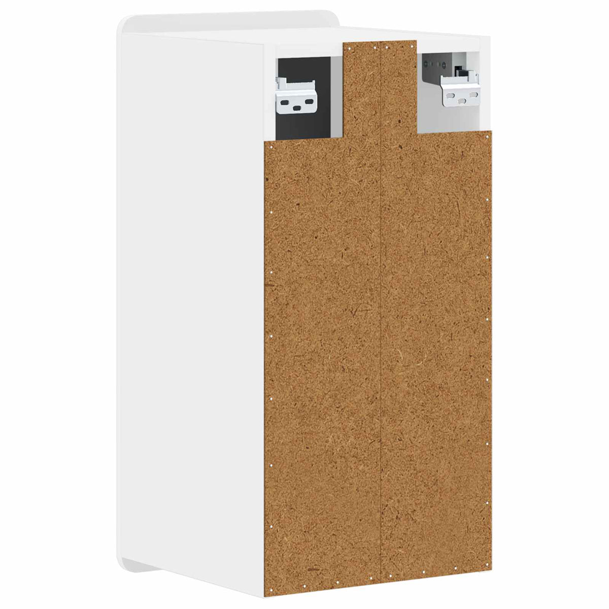 Badezimmer-Wandschrank ZWOLLE Hochglanz Weiß 30 x 31 x 63 cm