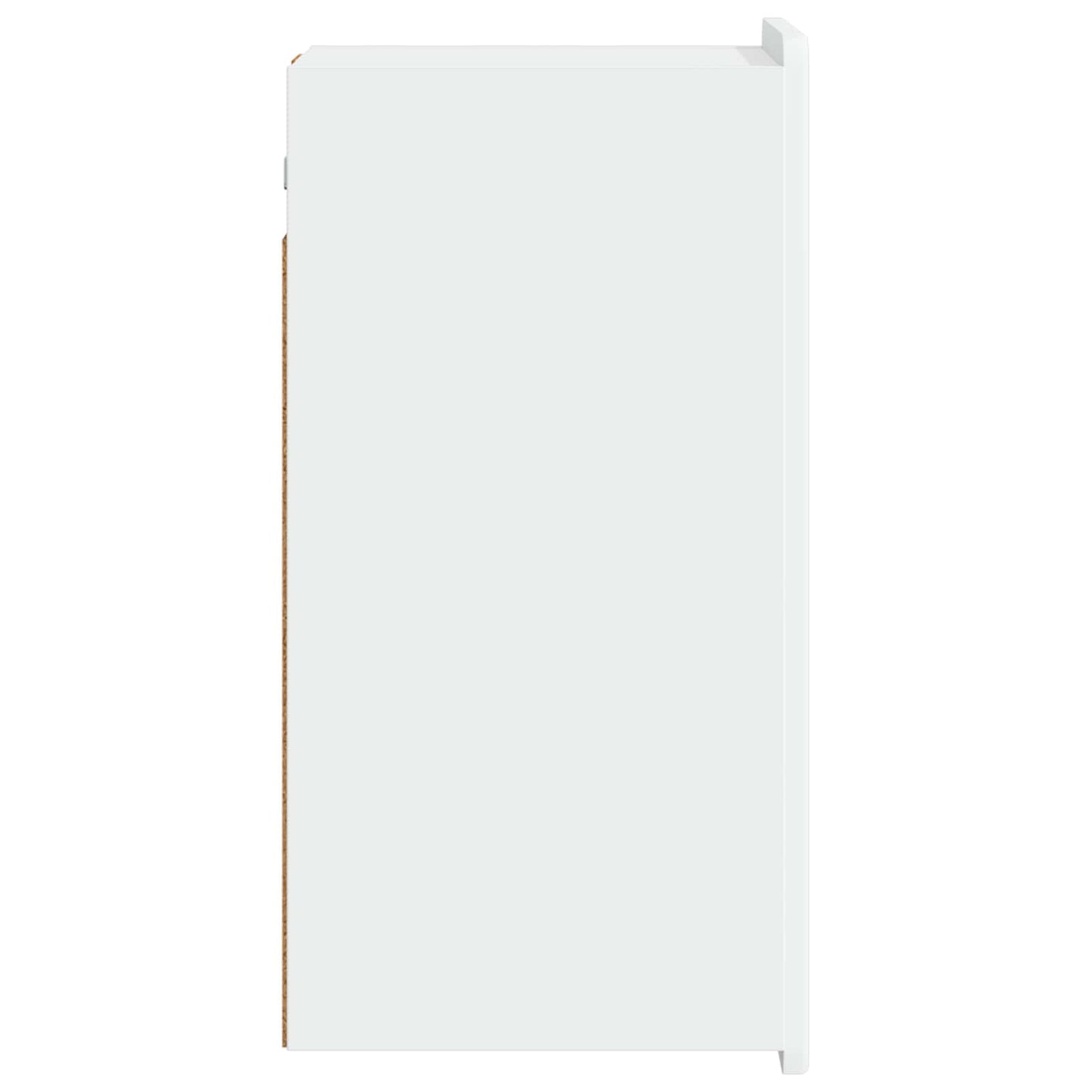 Badezimmer-Wandschrank ZWOLLE Hochglanz Weiß 30 x 31 x 63 cm