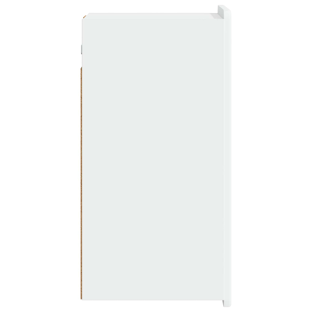 Badezimmer-Wandschrank ZWOLLE Hochglanz Weiß 30 x 31 x 63 cm