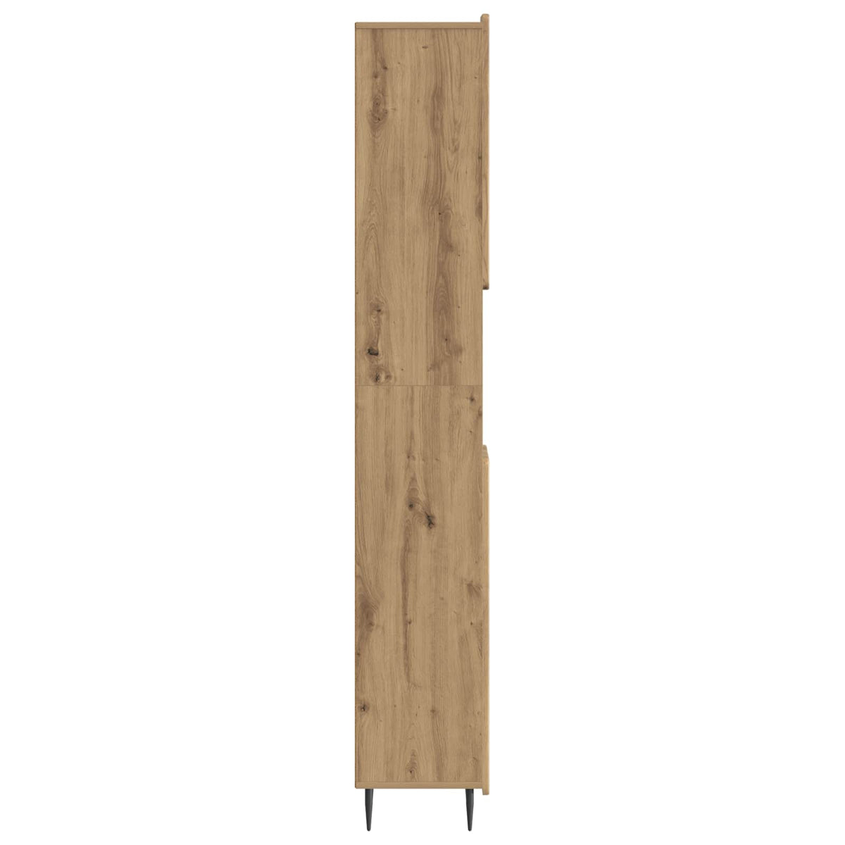 Badezimmerschrank mit offenem Regal ZWOLLE Artisan-Eiche