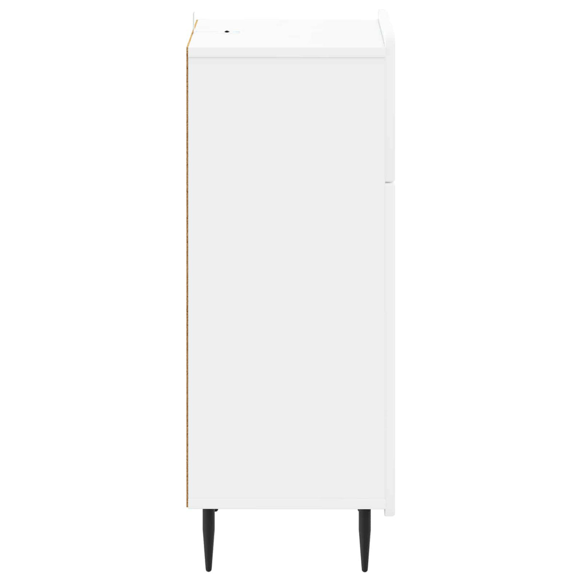 Badezimmer Aufbewahrungsschrank ZWOLLE Weiß 30 x 31 x 79,5 cm
