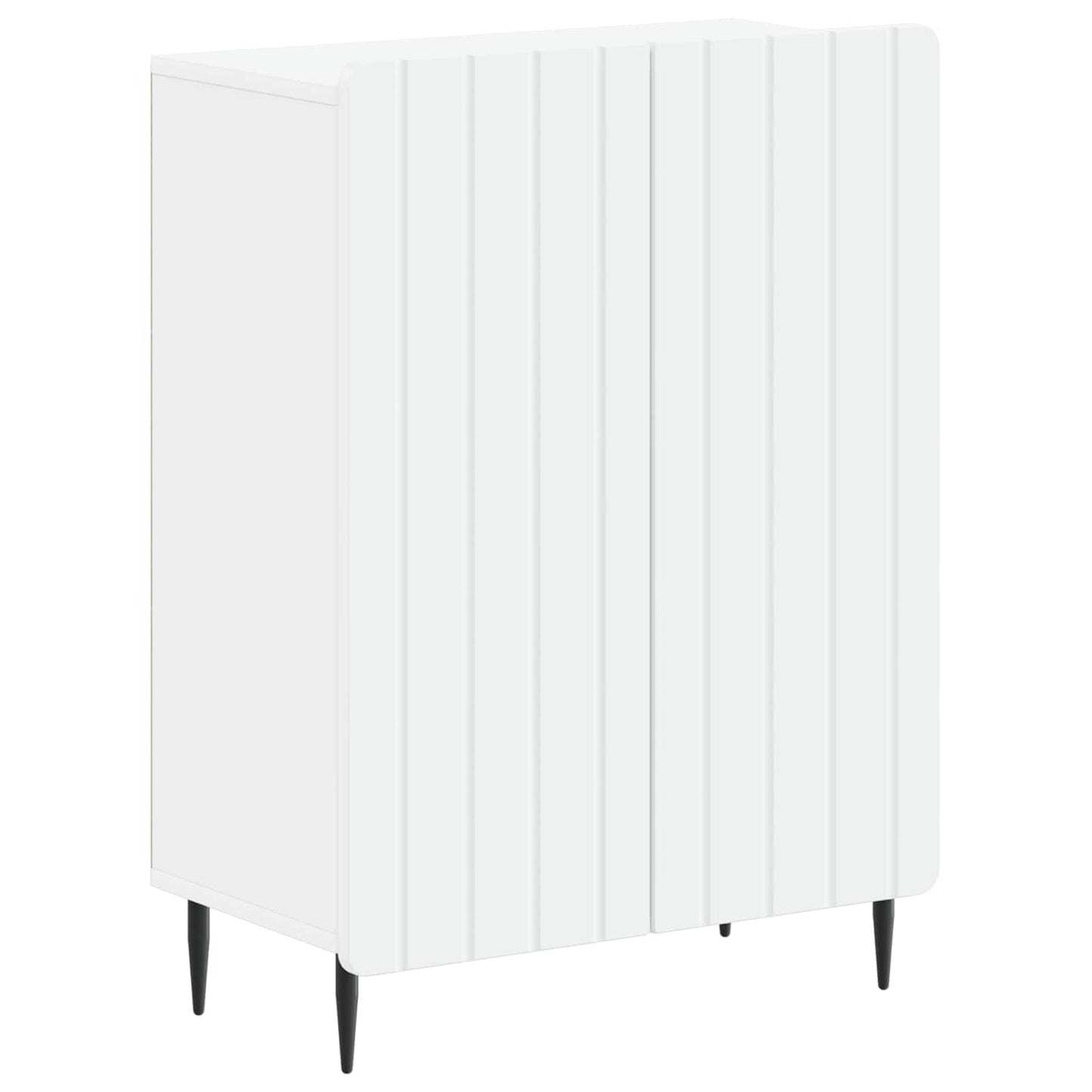 Badezimmer Aufbewahrungsschrank ZWOLLE Weiß 59,5 x 31 x 79,5 cm