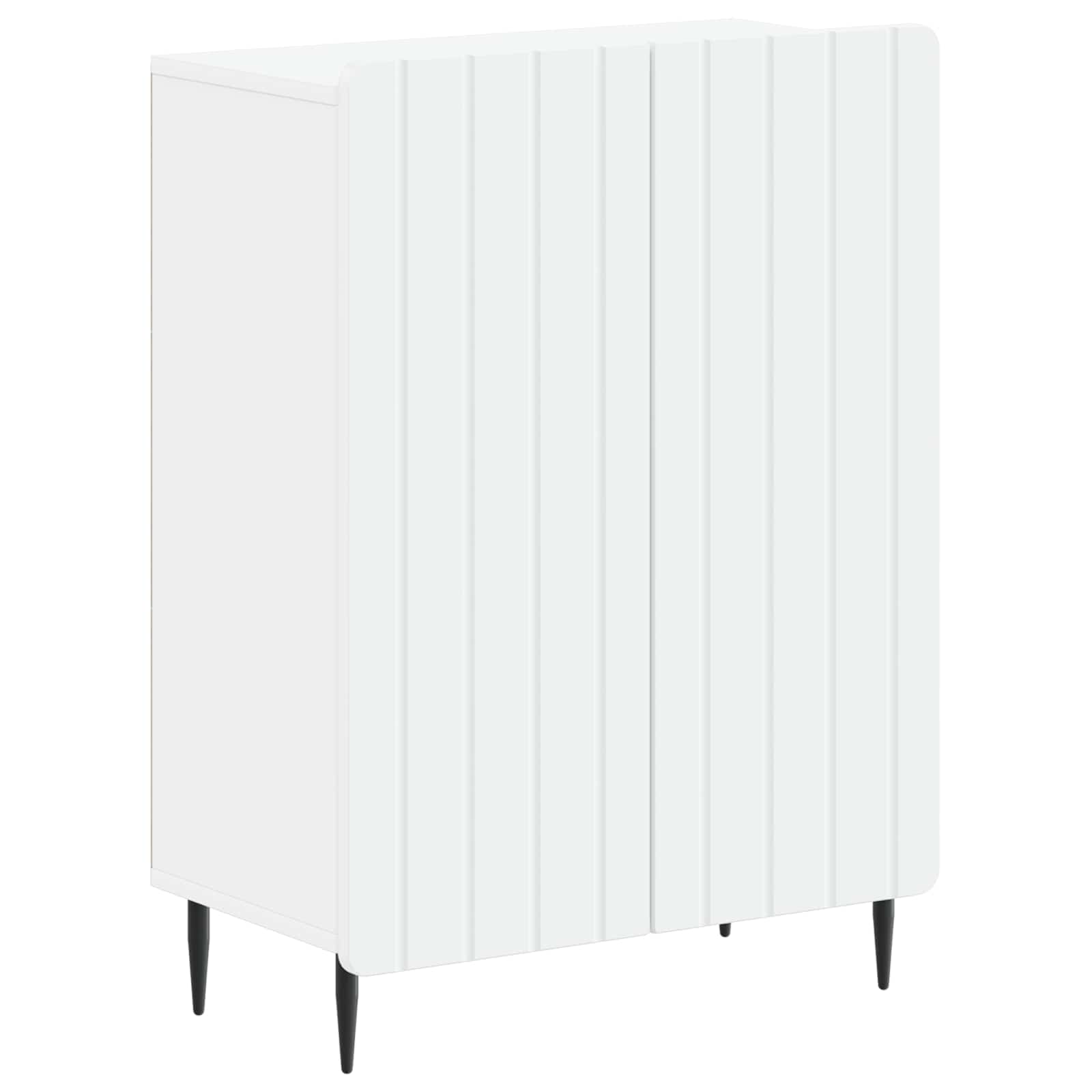 Badezimmer Aufbewahrungsschrank ZWOLLE Weiß 59,5 x 31 x 79,5 cm